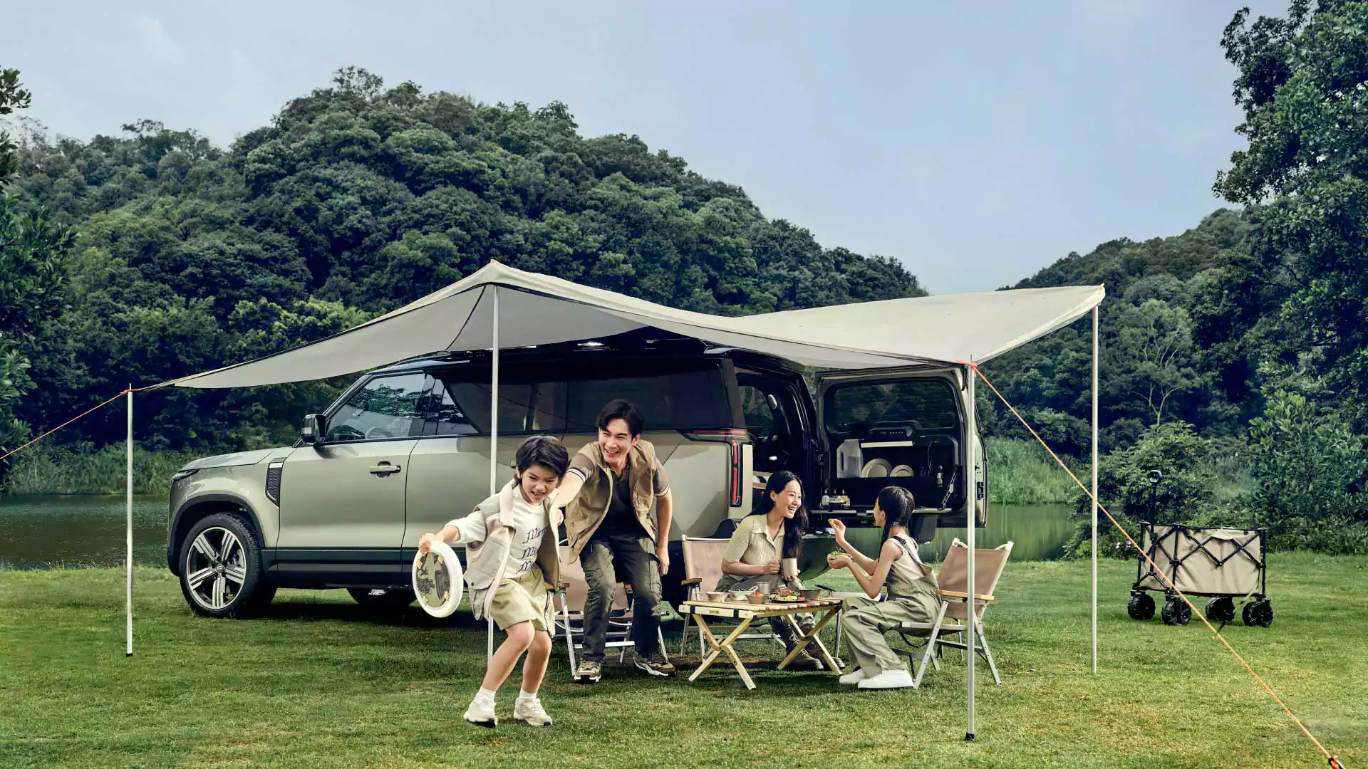 ROX 01 side tent canopy